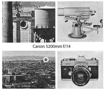 Canon 5200mm f/14